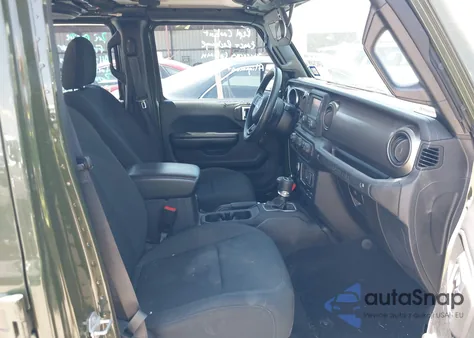 2021 Jeep Wrangler Unlimited Sport 4X4 from USA, damaged, VIN 1C4HJXDG0MW526762